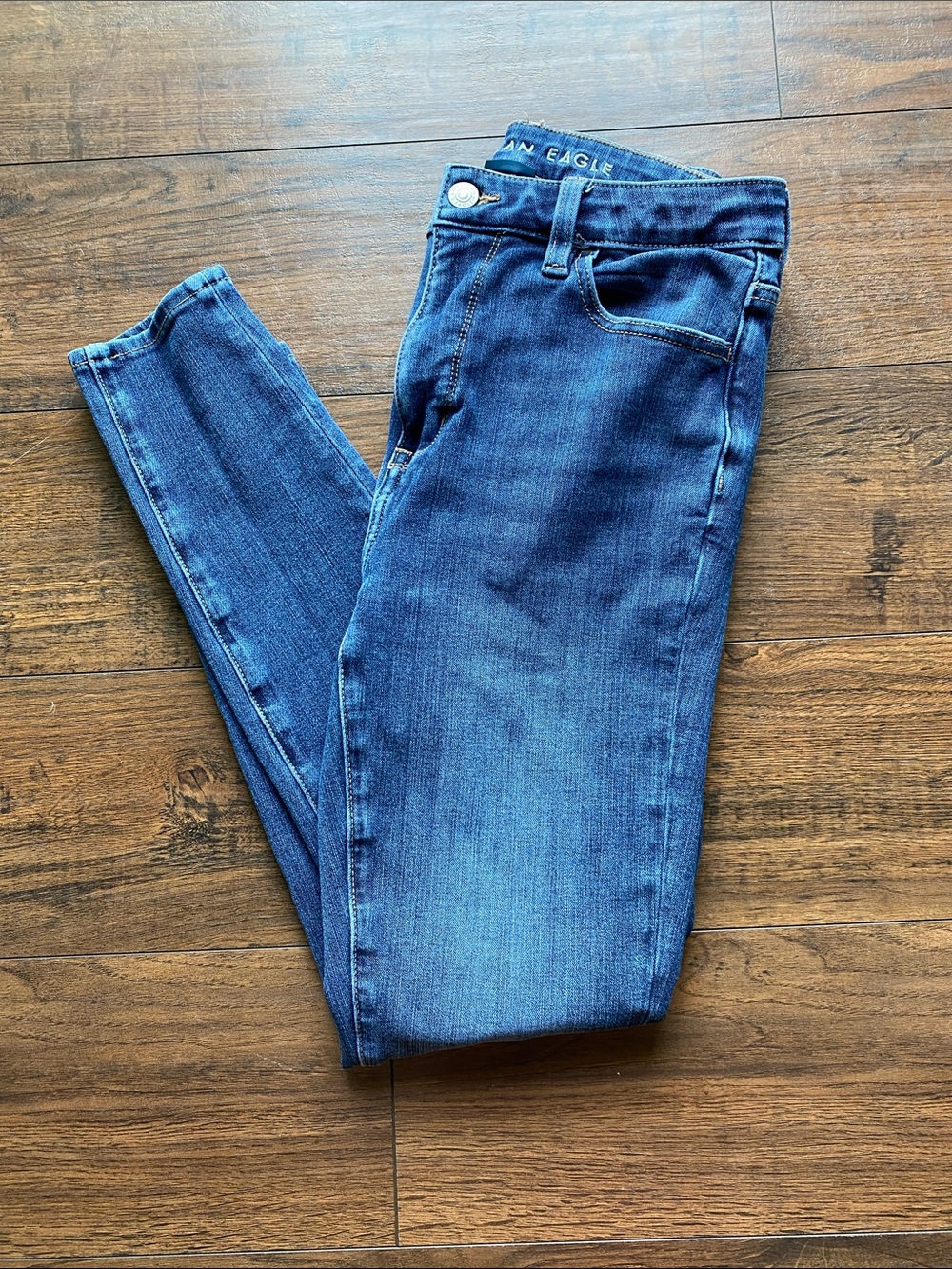 American Eagle Outfitters Dark Wash Jeggings - Women's